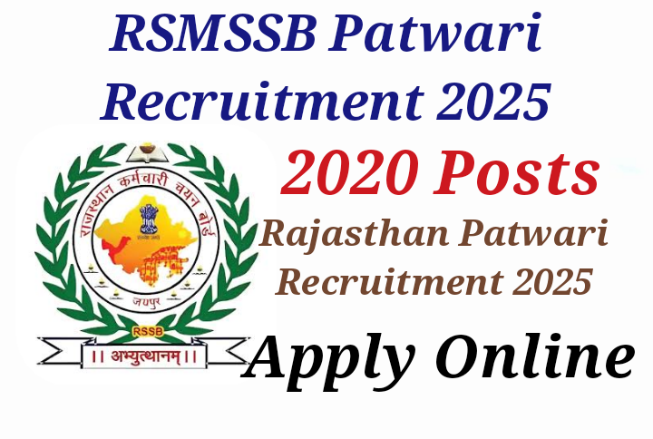 Rajasthan Patwari Recruitment 2025