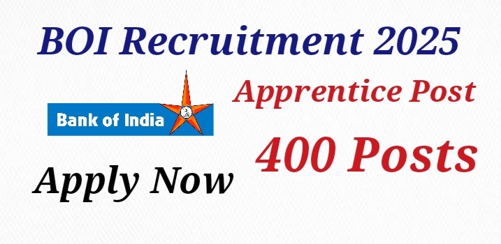 Bank Of India Apprentice Recruitment 2025