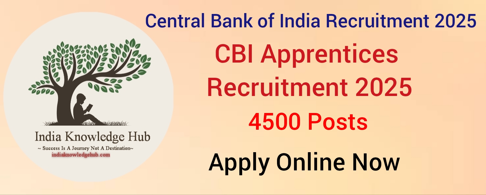 Central Bank of India Apprentice Recruitment 2025