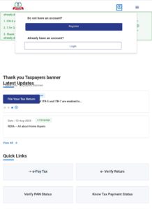 Income Tax e-Filing Portal