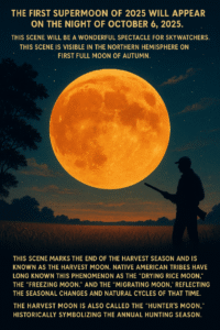 Supermoon 2025 , Harvest Moon 2025