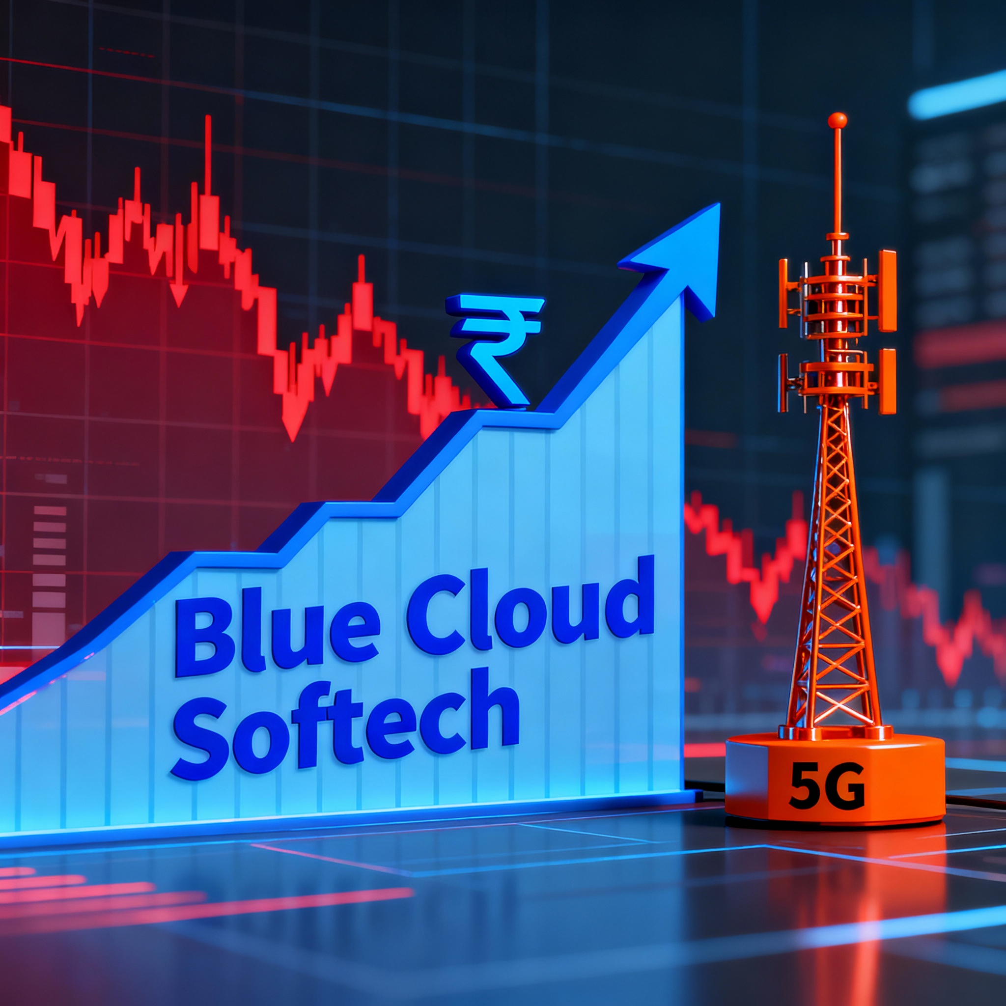Small Cap Stock Under ₹50, Blue Cloud Softech Solutions